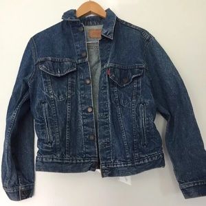 Levi Jean Jacket Vintage Red Tag Size Small